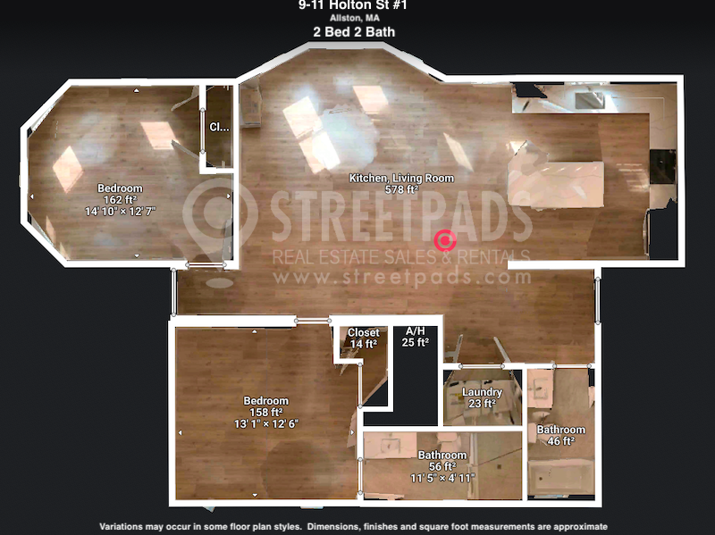 Photos of apartment on Holton St.,Boston MA 02134