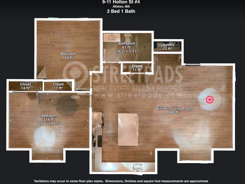 Photos of apartment on Holton St.,Boston MA 02134