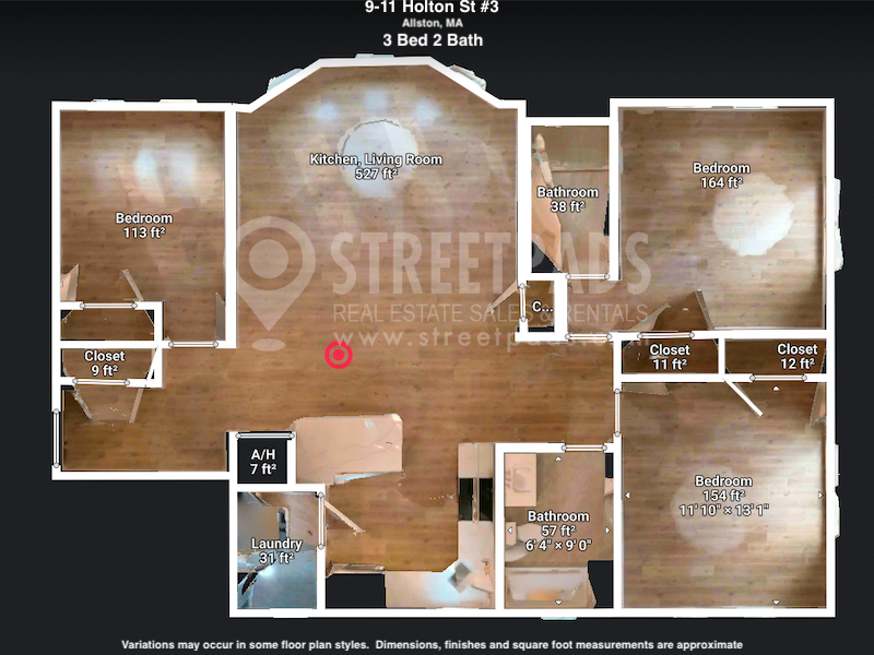 Photos of apartment on Holton St.,Boston MA 02134