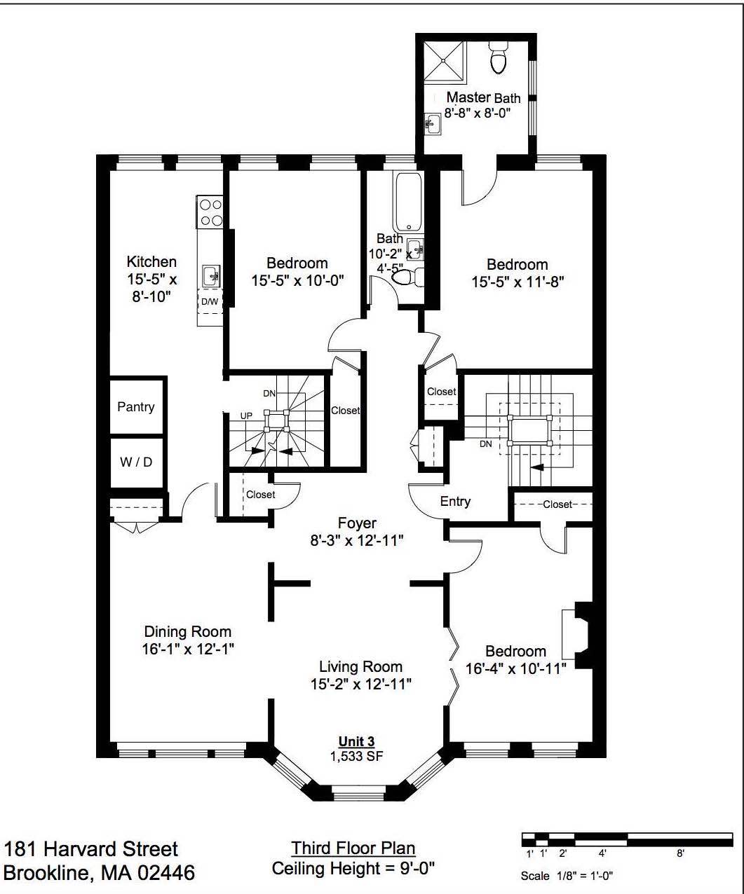 181 Harvard St, Coolidge Corner